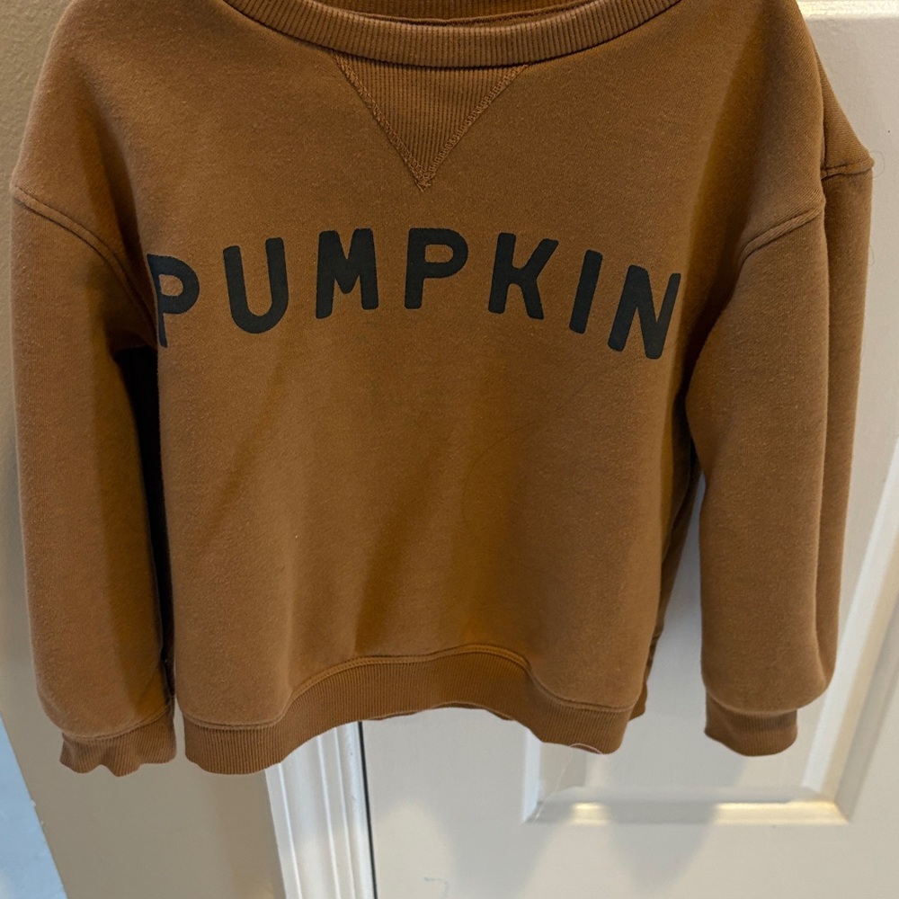 Pumpkin Brown Sweatshirt